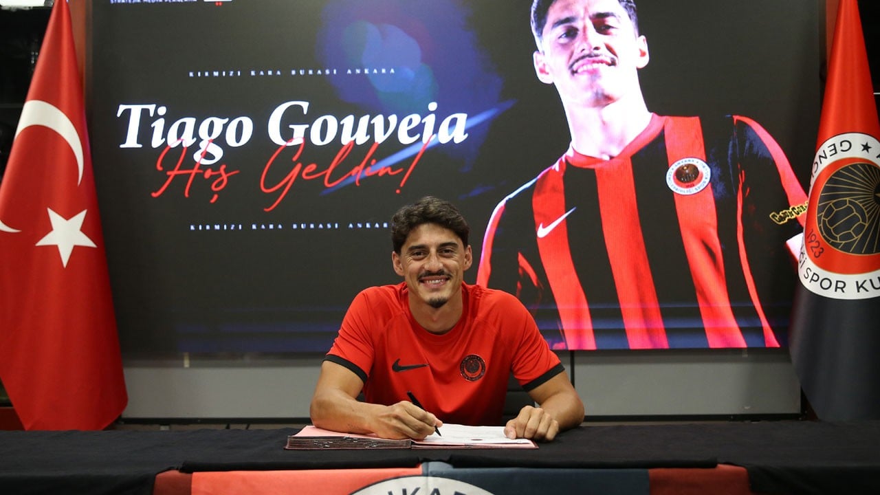 Gençlerbirliği’ne Benfica'dan takviye! Tiago Gouveia imza attı