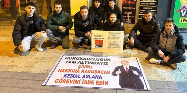 Gençlerden CHP'ye 'aday' tepkisi