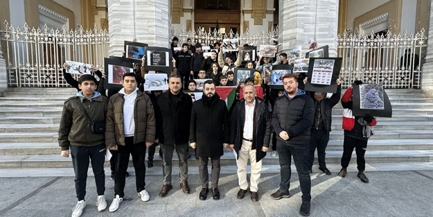 Gençlerden dünyaya Filistin mektubu