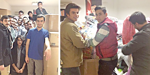 Gençlerden ‘Sen Üşürken Ben Uyuyamam’ kampanyası