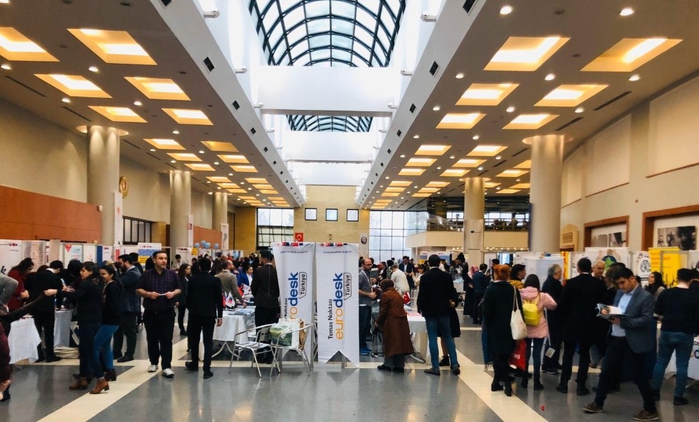 Gençlik merkezleri Eurodesk Tr Fuarı’na katıldı 