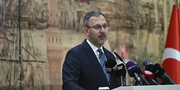 Gençlik ve Spor Bakanı rakamları açıkladı! Toplantı yapıldı...