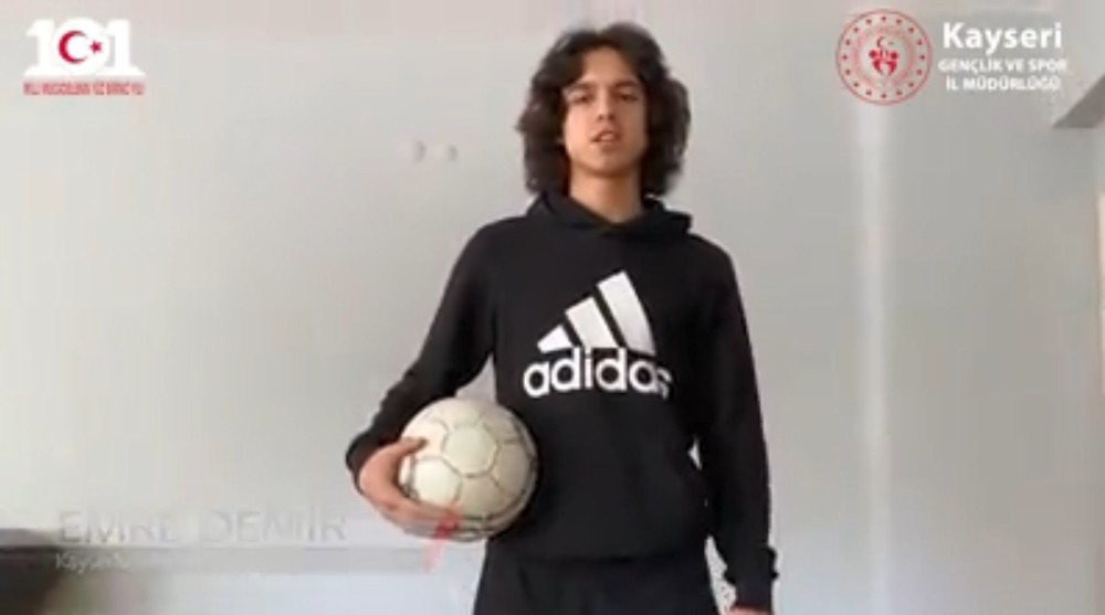 Gençlik ve Spor İl Müdürlüğü 19 Mayıs için hazırlanan videoyu yayınladı 