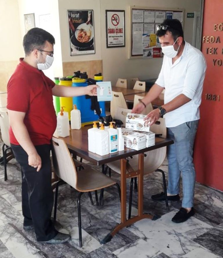 Gençlik ve Spor İl Müdürlüğü Korona virüs tedbirlerine devam ediyor 