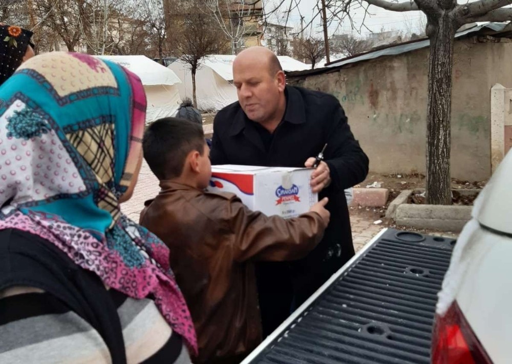 Genel Başkan Er’den deprem bölgesine yardım eli 