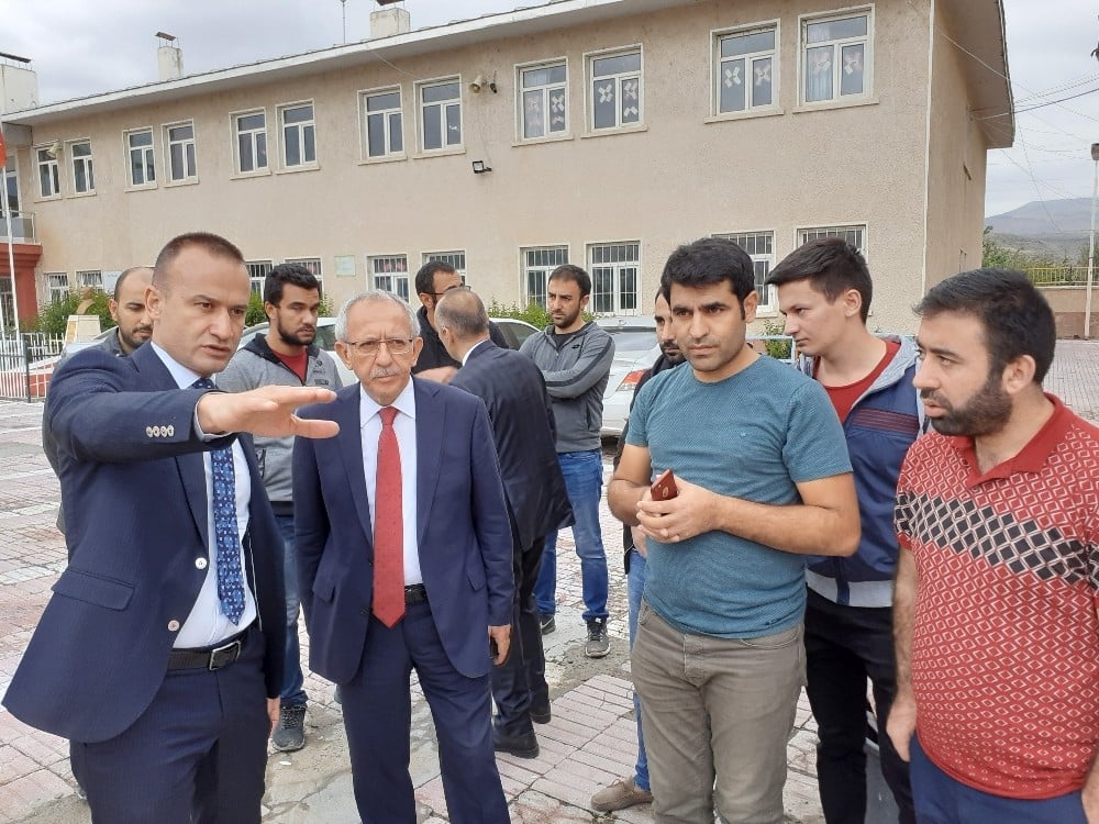 Genel Müdür Bilgili’nden, selden zarar gören Karabulak YBO’da inceleme 