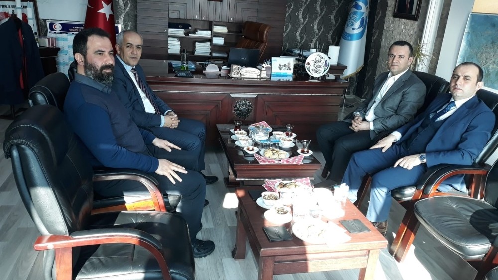 Genel Sekreter Türkman’dan Başkan Ensari’ye ziyaret 