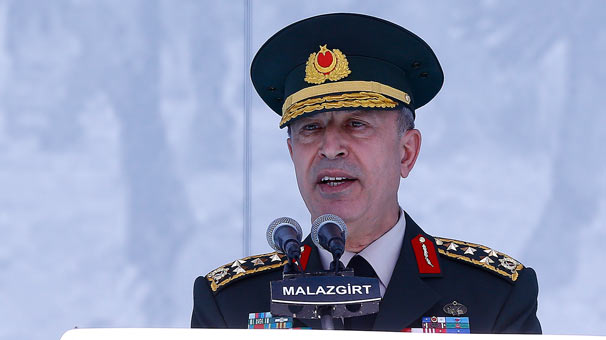 Genelkurmay Başkanı Akar Malazgirt'te konuştu