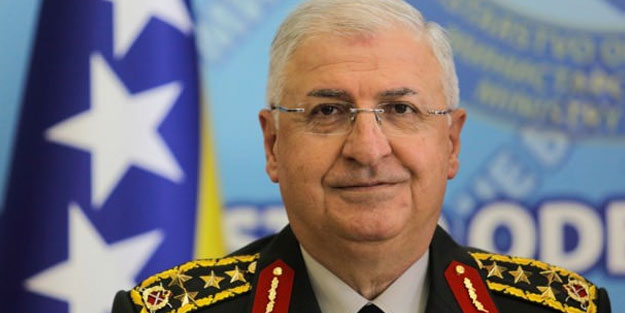 Genelkurmay Başkanı Güler, KKTC'li Bakan ile görüştü