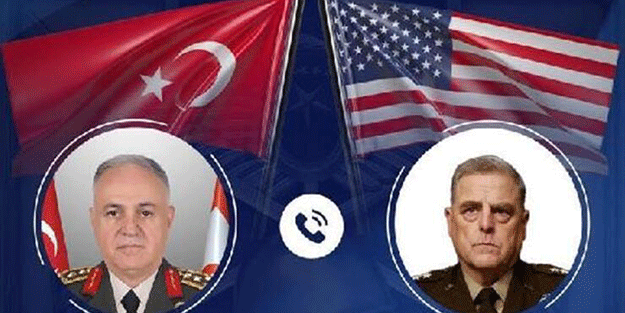 Genelkurmay Başkanı Gürak, ABD'li mevkidaşı ile görüştü