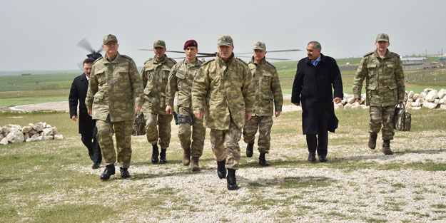 Orgeneral Akar operasyon bölgesinde