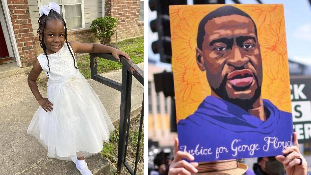 George Floyd'un 4 yaşındaki yeğeni yatağında uyurken vuruldu!