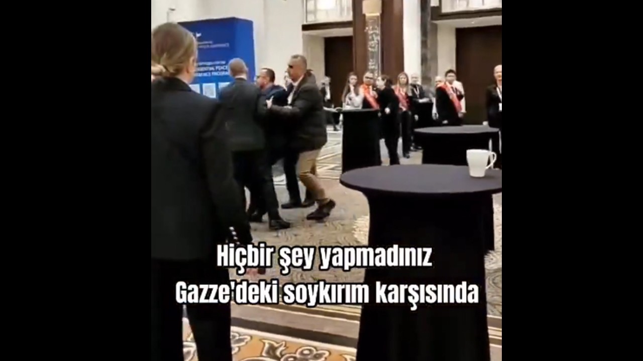 Gerçekleri yüzlerine vuranı dışarı attılar! Mason kulübü Rotary'den sözde barış konferansı