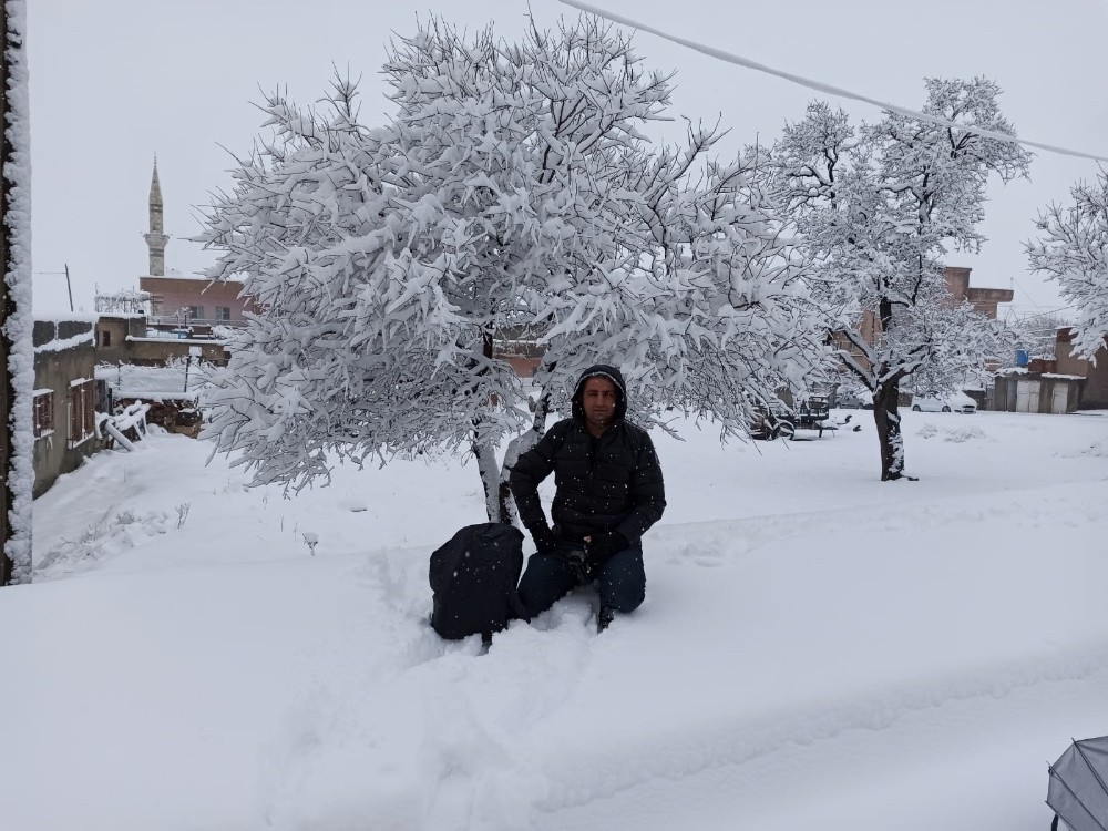 Gercüş’te eğitime kar tatili 