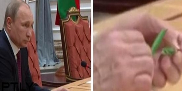 Gergin geçen görüşmelerde Putin kalem kırdı!