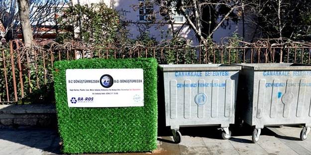 Geri dönüşüm kafesleri yenileniyor