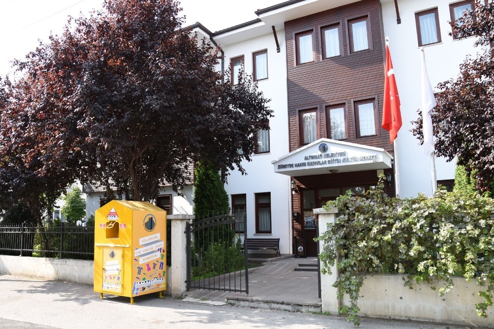 Geri dönüşümün merkezi Altındağ 