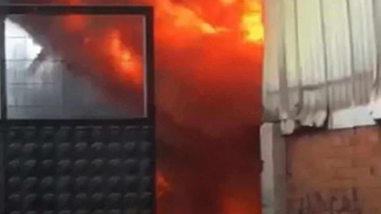 Geri dönüşüm atölyesi ateş topuna döndü!