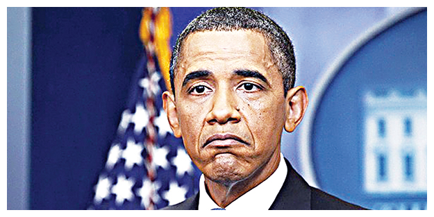 Geriden gelen başkan Obama