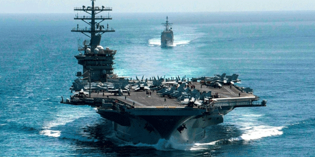 Bölgede gerilim tırmanıyor! ABD uçak gemisini yolladı