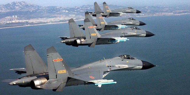 Gerilim tırmanıyor! Çin savaş uçakları Tayvan semalarında görüldü