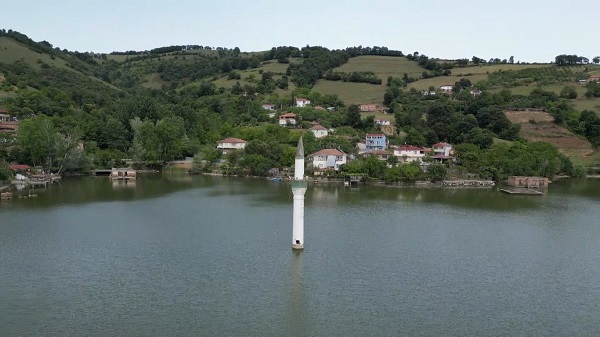 Geriye sadece bu minare kaldı!