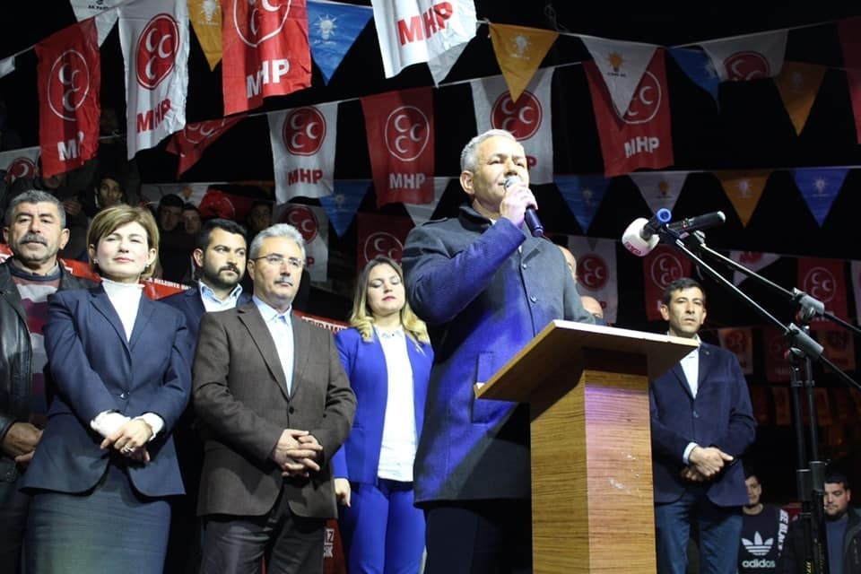 Germencik adayı İsmet Akın’dan miting gibi toplantı