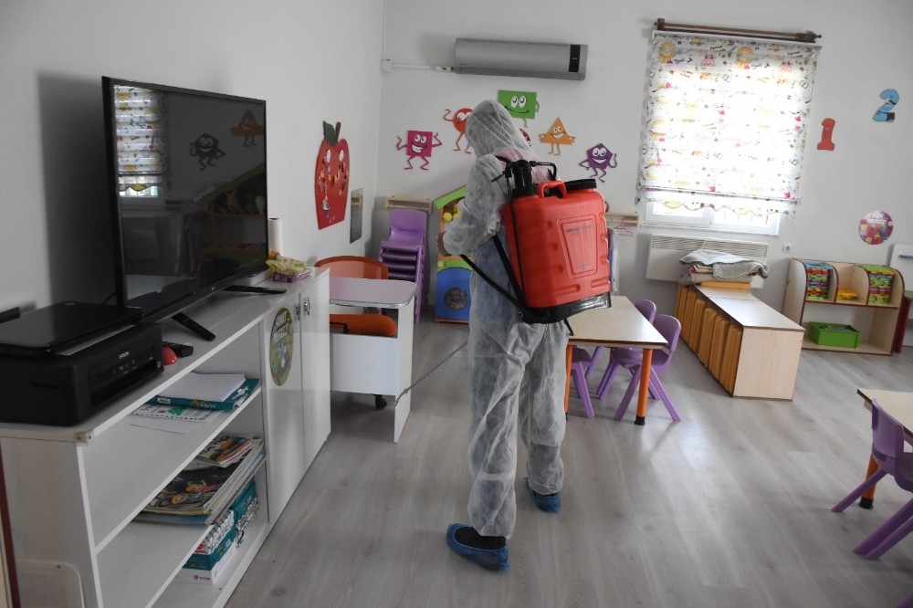 Germencik’te coronavirüs tedbirleri 