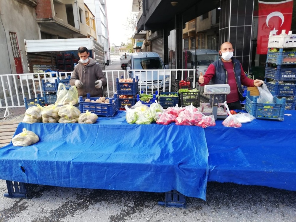 Germencik’te halk pazarlarına sıkı denetim 
