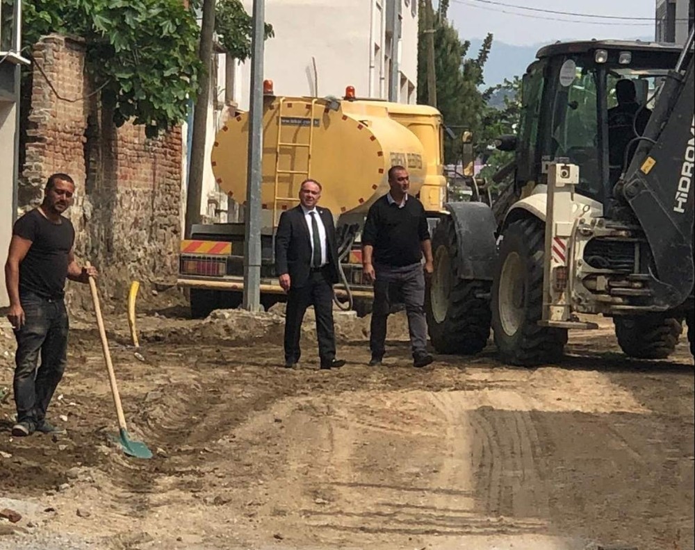 Germencik’te üst yapı çalışmaları devam ediyor 