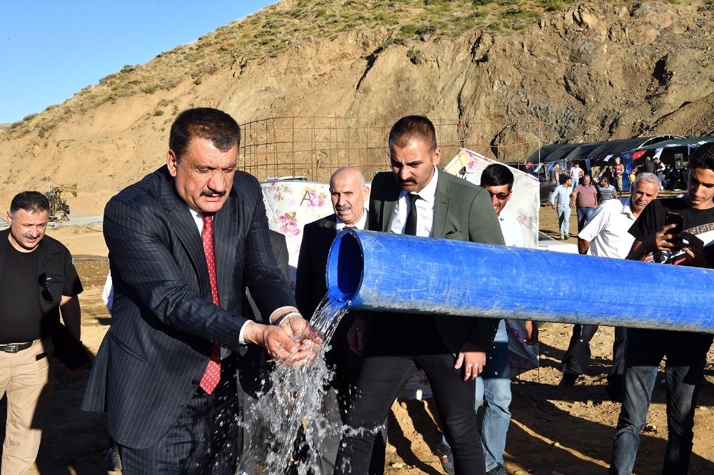Gertan içme suyu projesi hizmete girdi 