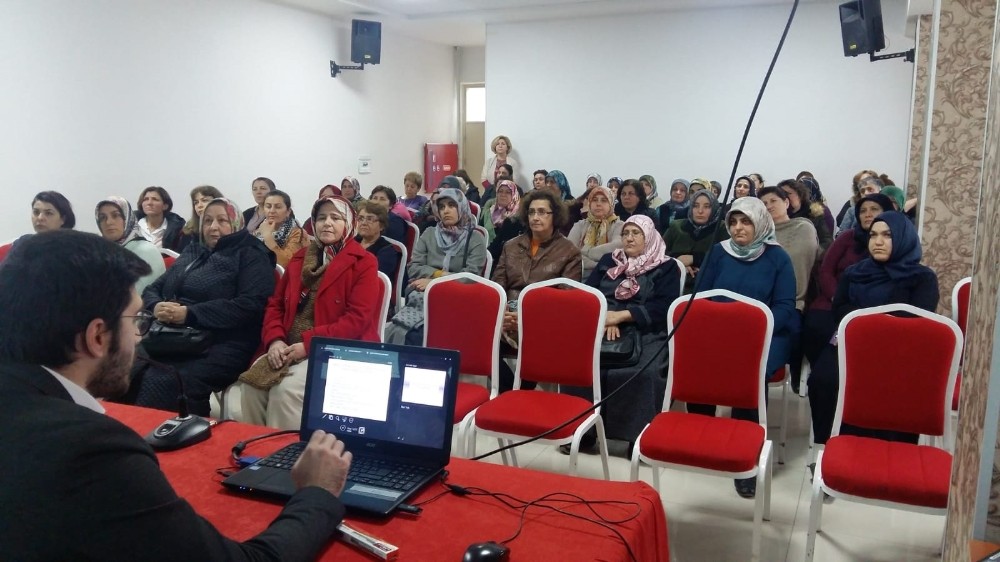 Gerzelilere ‘verem’ anlatıldı 