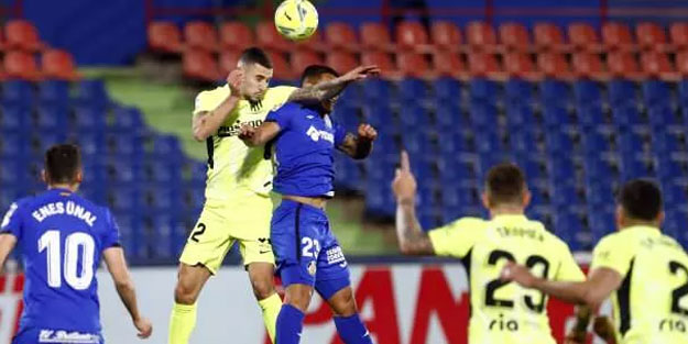 Getafe Atletico Madrid'e geçit vermedi