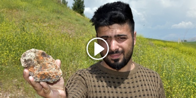 Gezerken bulduğu meteor parçasını satıp iş yerini büyütecek