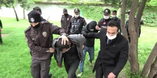 Gezi Parkı'nda skandal olay