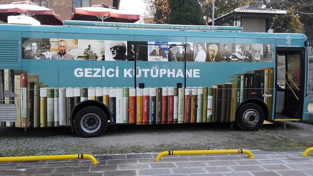 Gezici kütüphaneler 250 bin kilometre yol yaptı!