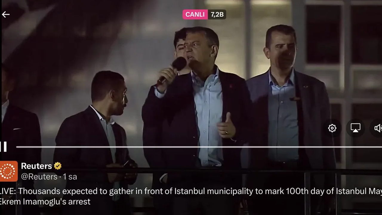 Gezici Routers şimdi de Saraçhane’de! Özgür’ün sığındığı İngilizler canlıya geçti