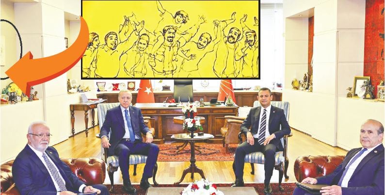 Gezici vandalların resmini duvara astılar! CHP yumuşamaz yumruk sıkar