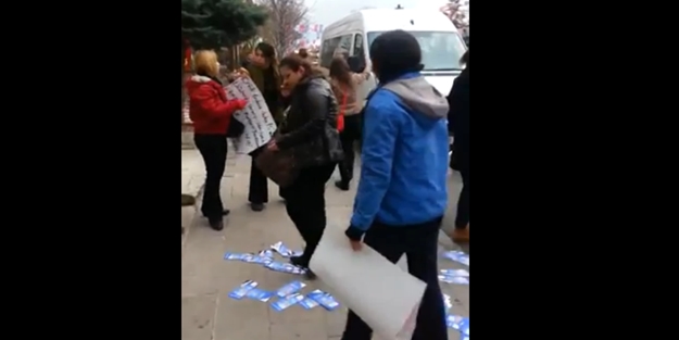 Gezicilerden AK Partili kadınlara saldırı!