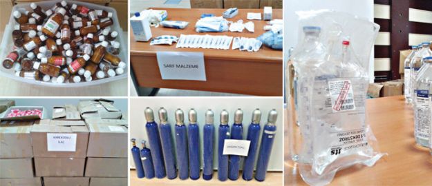 Geziciler o ilaçları hastaneden çalmış