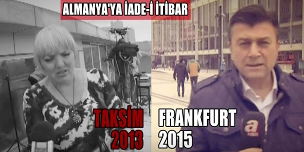 Gezi'yi kışkırtan Almanya'ya böyle kapak yaptı!
