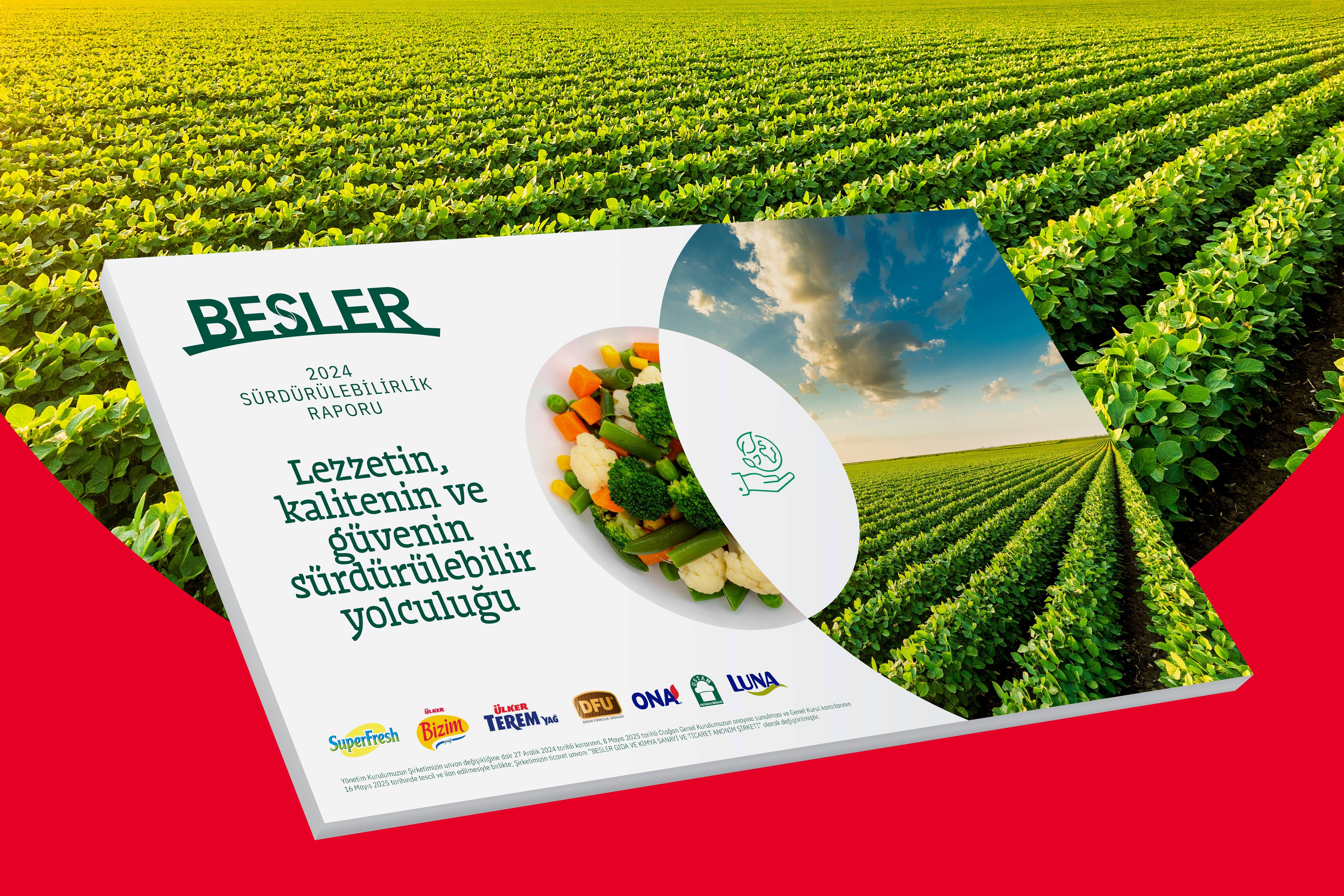 Gıda sektörünün öncü şirketlerinden Besler, 8. Sürdürülebilirlik Raporu’nu yayınladı