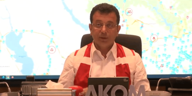 Gidecek yeri kalmayan Ekrem ilk defa bir felakette ortaya çıktı!