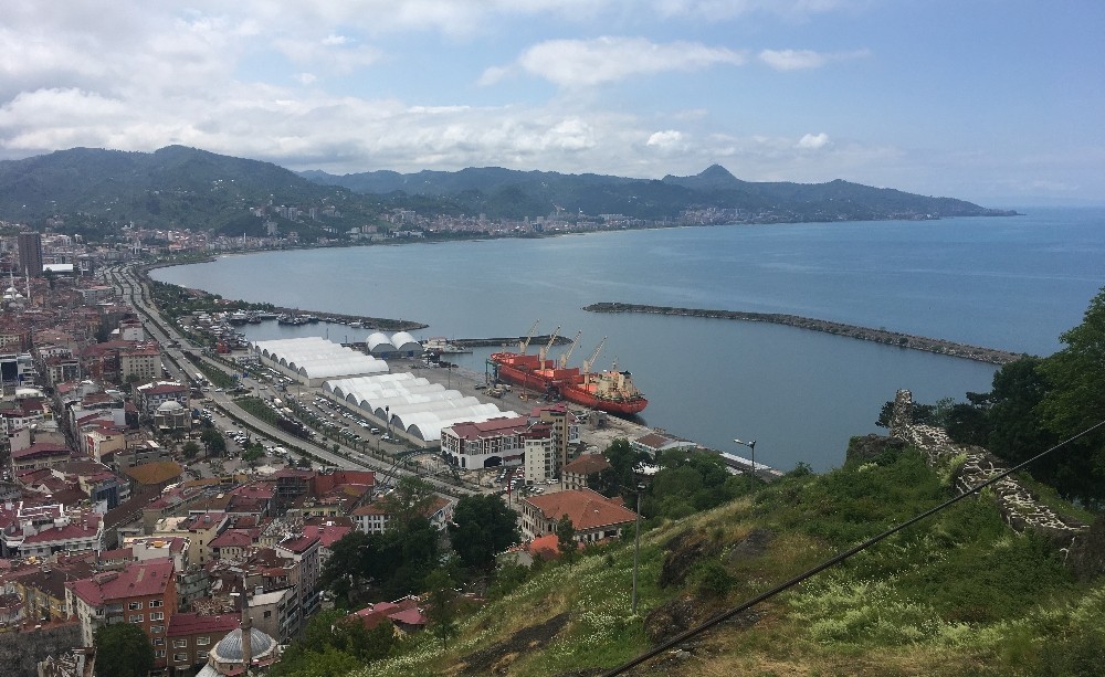 Giresun Limanı arı gibi işliyor 