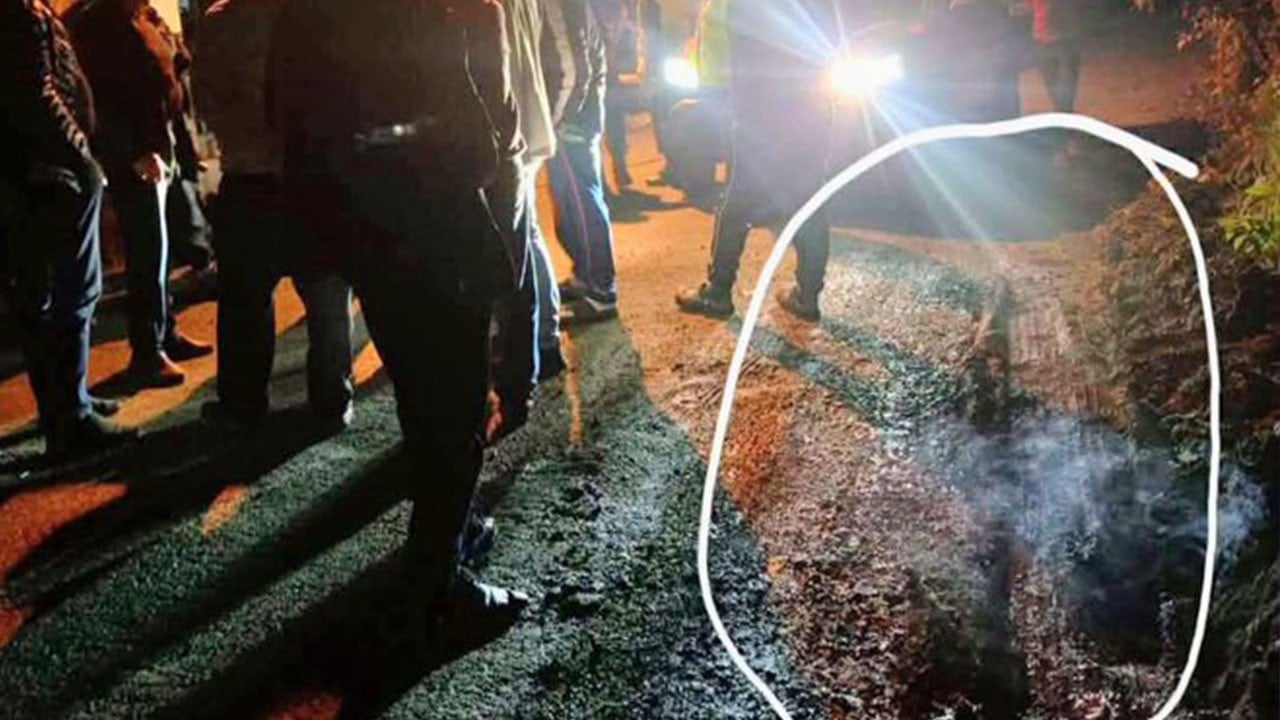 Giresun semalarında esrarengiz patlama! Gökyüzünden evlerin üzerine gizemli parçalar yağdı!