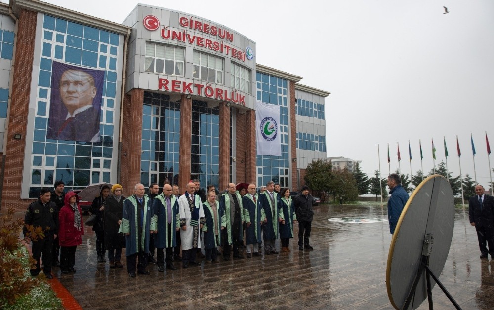 Giresun Üniversitesi’nin 14. yıldönümü sade bir törenle kutlandı 