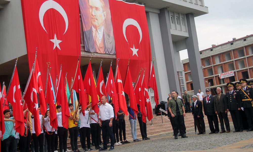 Giresun’da 30 Ağustos Zafer Bayramı düzenlenen törenle kutlandı 