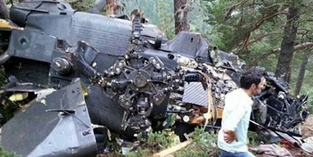 Giresun'da düşen askeri helikopterle ilgili çarpıcı detay