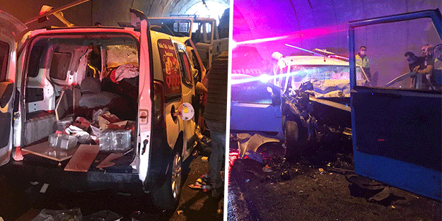 Giresun'da feci kaza: Ölüler ve yaralılar var