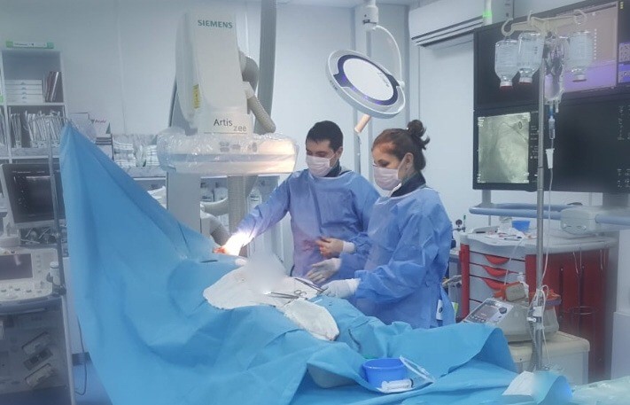 Giresun’da ilk defa beyin anjiyosu yapıldı 